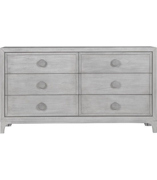 5PC Full Size Bedroom Set Boho Chic Collection– Washed White | Modus Furniture