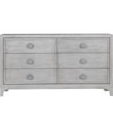 5PC Full Size Bedroom Set Boho Chic Collection– Washed White | Modus Furniture