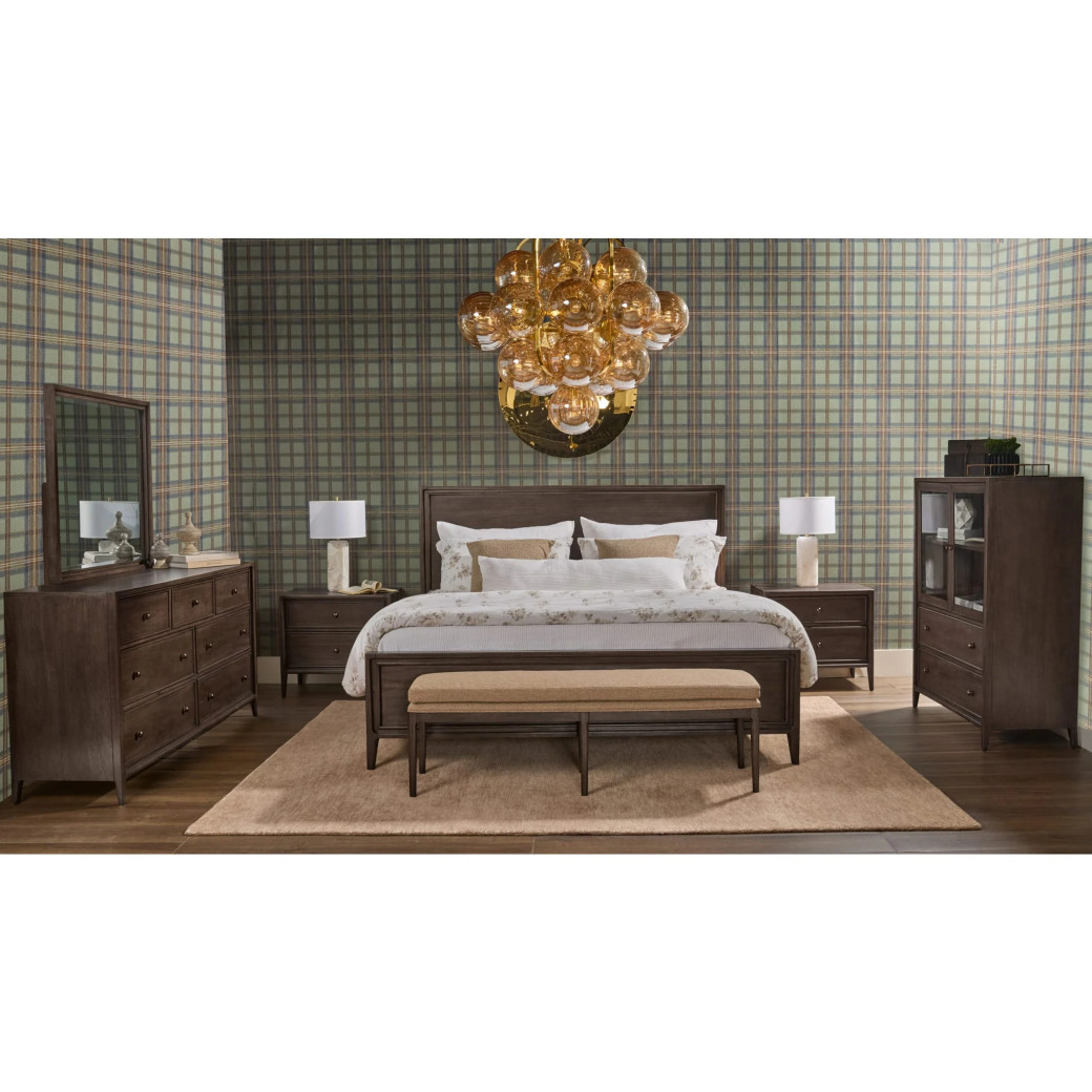 5PC Eking Bedroom Set Farmhouse Style – Carlisle Collection by Modus Furniture