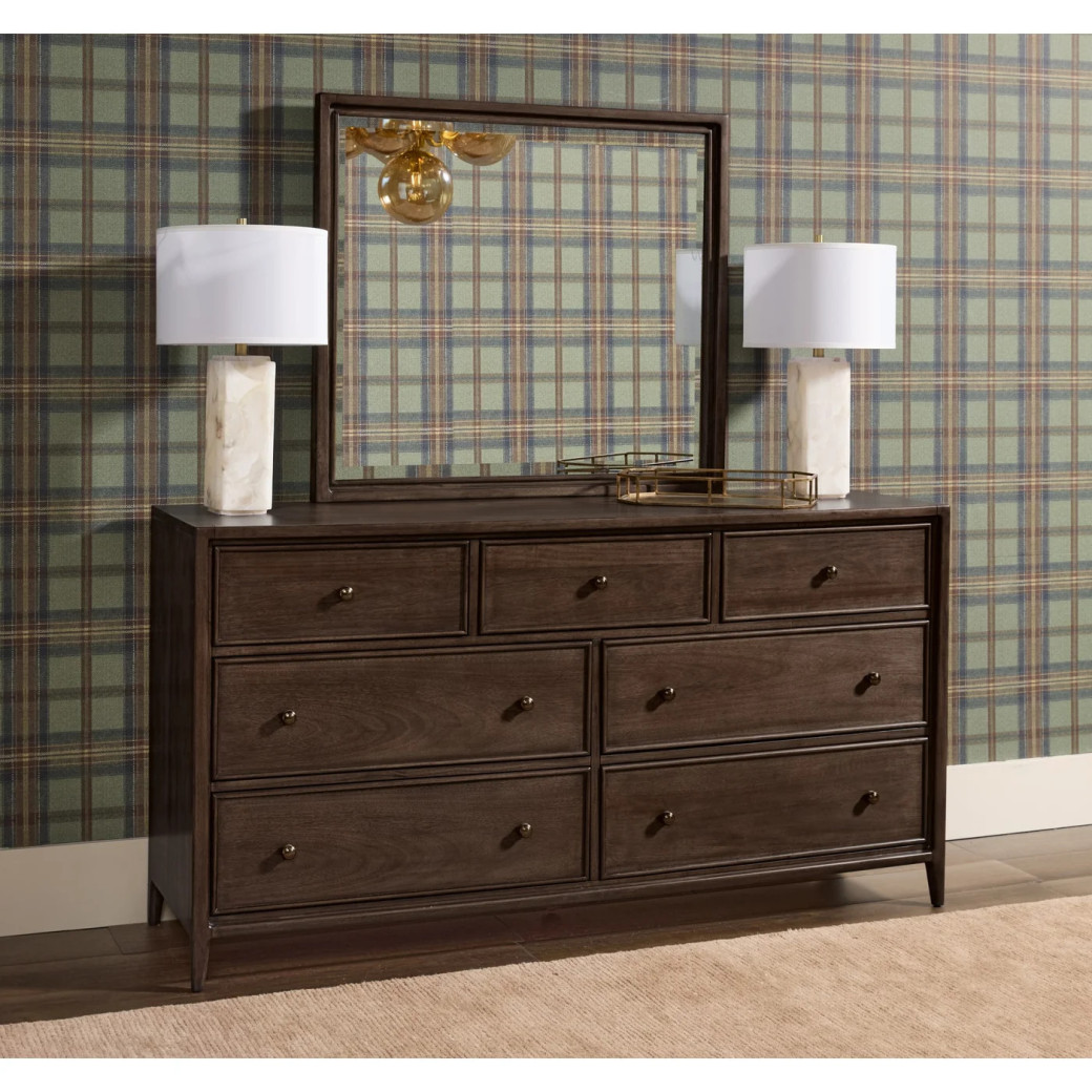 5PC Eking Bedroom Set Farmhouse Style – Carlisle Collection by Modus Furniture