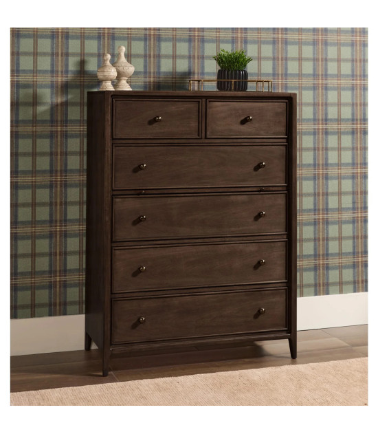 5PC Eking Bedroom Set Farmhouse Style – Carlisle Collection by Modus Furniture