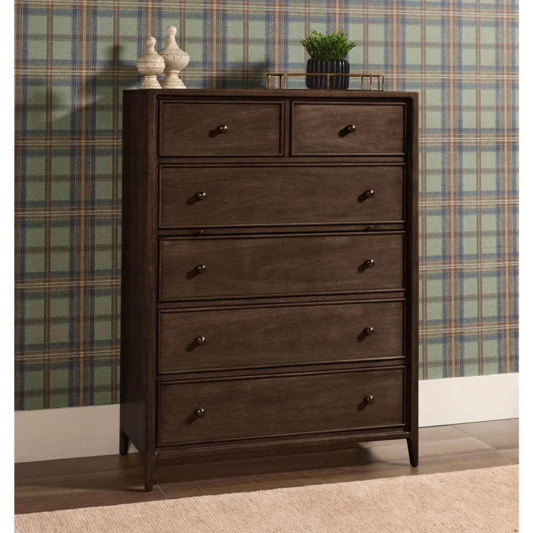 5PC Eking Bedroom Set Farmhouse Style – Carlisle Collection by Modus Furniture