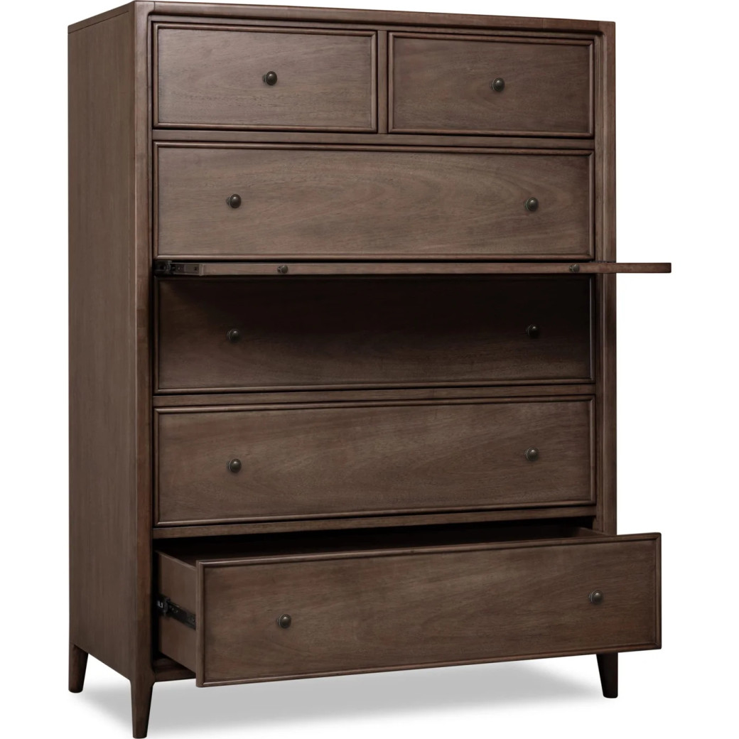 5PC Eking Bedroom Set Farmhouse Style – Carlisle Collection by Modus Furniture