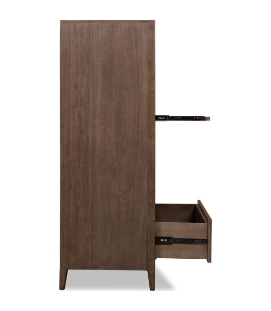 5PC Eking Bedroom Set Farmhouse Style – Carlisle Collection by Modus Furniture