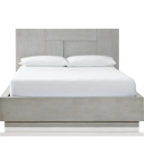 5PC Full Size Bedroom Set – Farmhouse Wood Bedroom Furniture, Cotton Gray | Destination Collection by Modus Furniture
