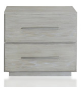 5PC Full Size Bedroom Set – Farmhouse Wood Bedroom Furniture, Cotton Gray | Destination Collection by Modus Furniture