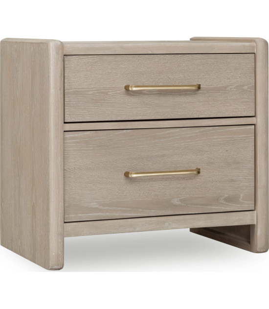5PC Full Size Bedroom Set – Contemporary Style, Cotton & Chai Finish, Gardenia Collection by Modus Furniture
