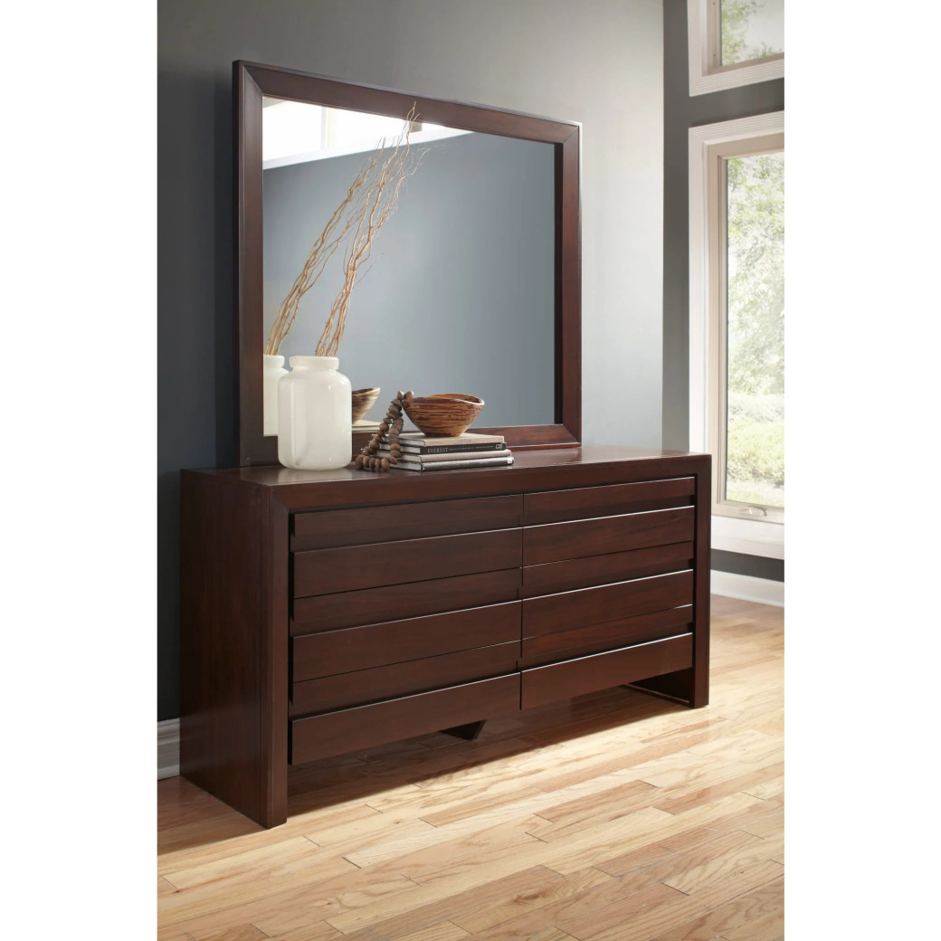 5PC Full Size Bedroom Set – Contemporary Style, Element Collection by Modus Furniture