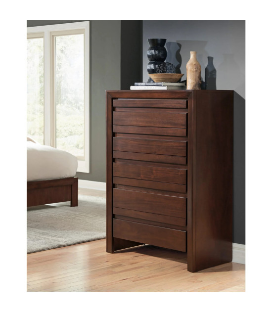5PC Full Size Bedroom Set – Contemporary Style, Element Collection by Modus Furniture