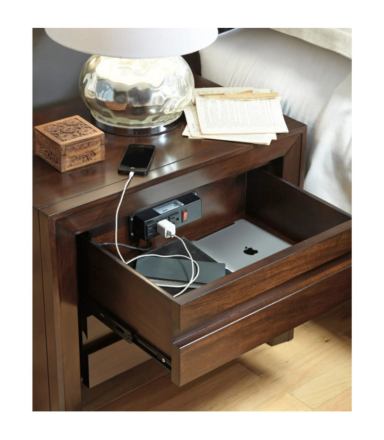 5PC Full Size Bedroom Set – Contemporary Style, Element Collection by Modus Furniture