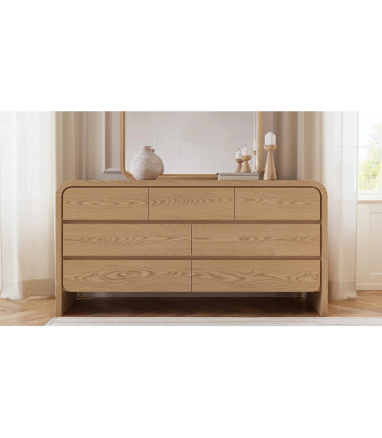 5PC Full Size Bedroom Set – Contemporary Style, Elora Collection in Timber Finish by Modus Furniture