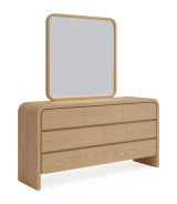 5PC Full Size Bedroom Set – Contemporary Style, Elora Collection in Timber Finish by Modus Furniture