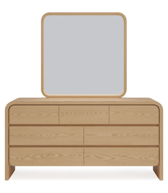 5PC Full Size Bedroom Set – Contemporary Style, Elora Collection in Timber Finish by Modus Furniture