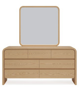 5PC Full Size Bedroom Set – Contemporary Style, Elora Collection in Timber Finish by Modus Furniture