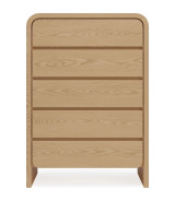 5PC Full Size Bedroom Set – Contemporary Style, Elora Collection in Timber Finish by Modus Furniture