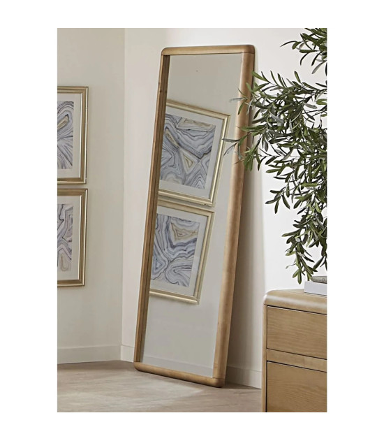 5PC Full Size Bedroom Set – Ginger & Brown Bouclé, Contemporary Style – Furano Collection by Modus Furniture