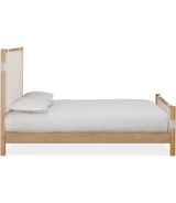 5PC Full Size Bedroom Set – Ginger & Brown Bouclé, Contemporary Style – Furano Collection by Modus Furniture