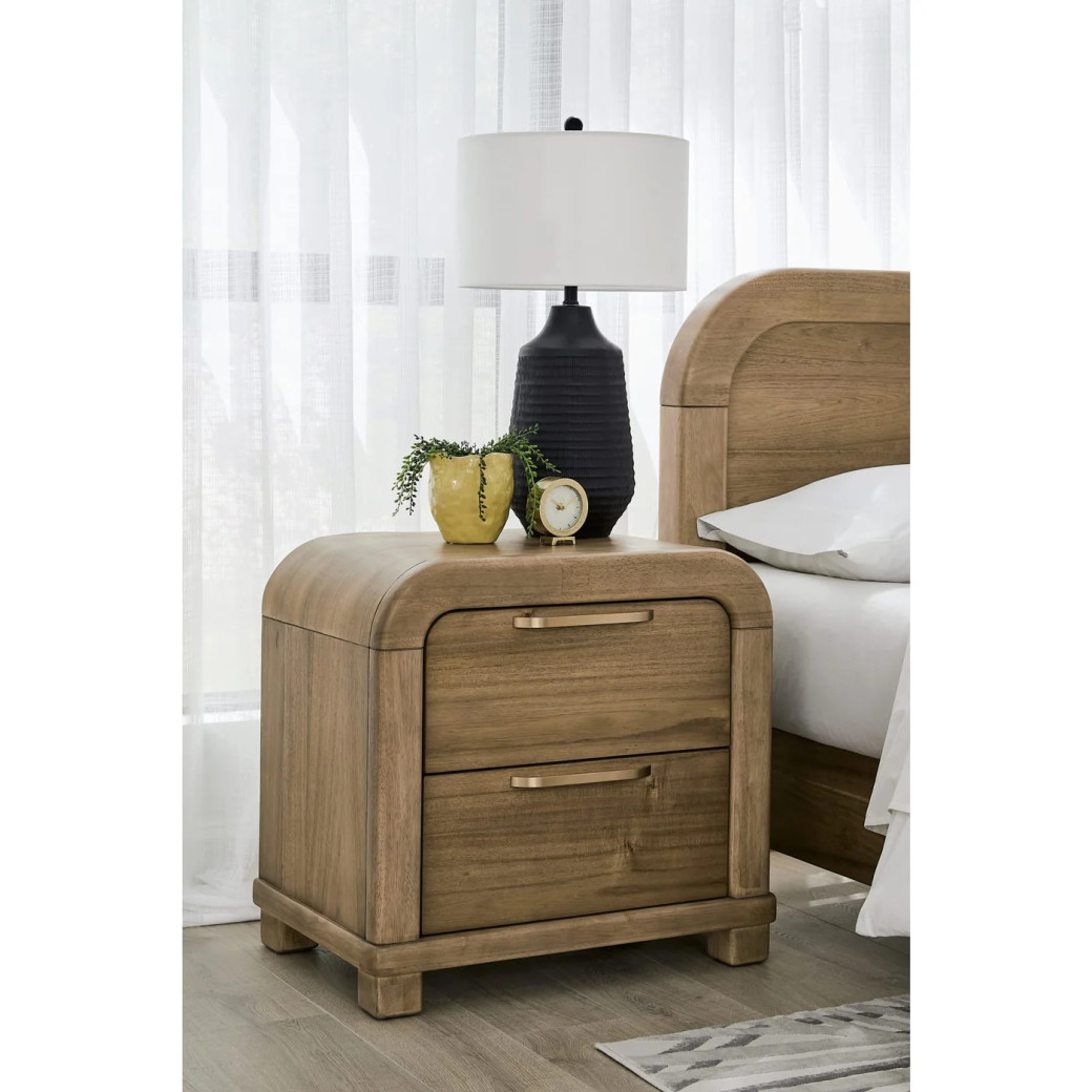 5-Piece  Cal King  Bedroom Set – Contemporary Style in Lioness Finish by Modus Furniture