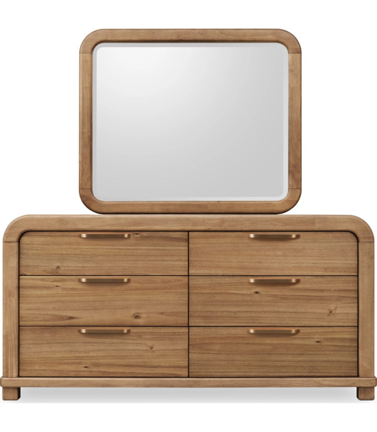 5-Piece  Cal King  Bedroom Set – Contemporary Style in Lioness Finish by Modus Furniture