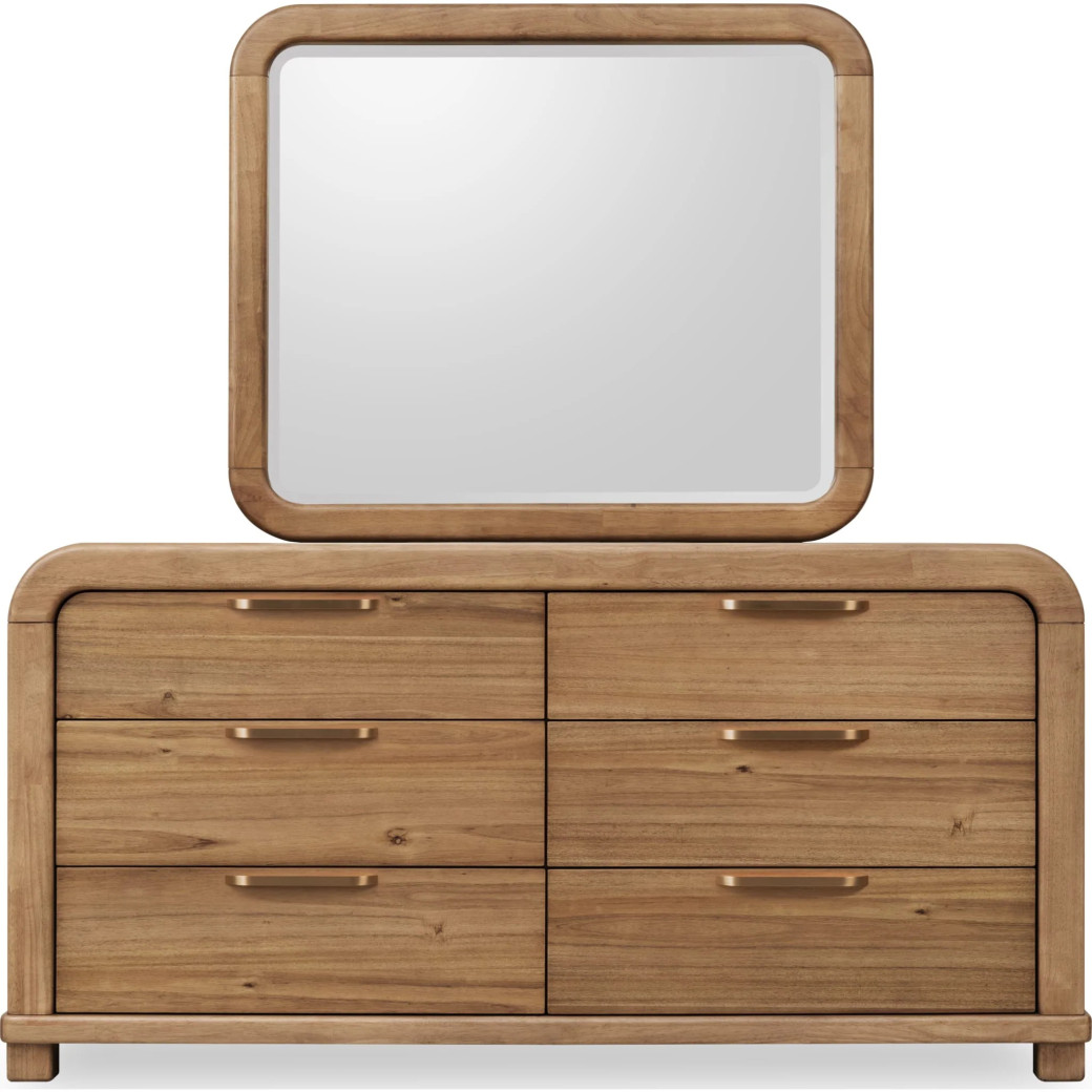5-Piece  Cal King  Bedroom Set – Contemporary Style in Lioness Finish by Modus Furniture