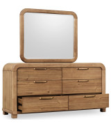 5-Piece  Cal King  Bedroom Set – Contemporary Style in Lioness Finish by Modus Furniture