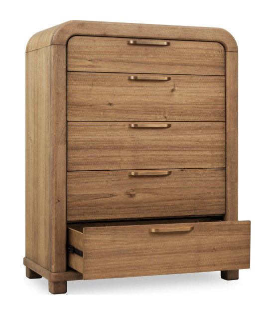 5-Piece  Cal King  Bedroom Set – Contemporary Style in Lioness Finish by Modus Furniture
