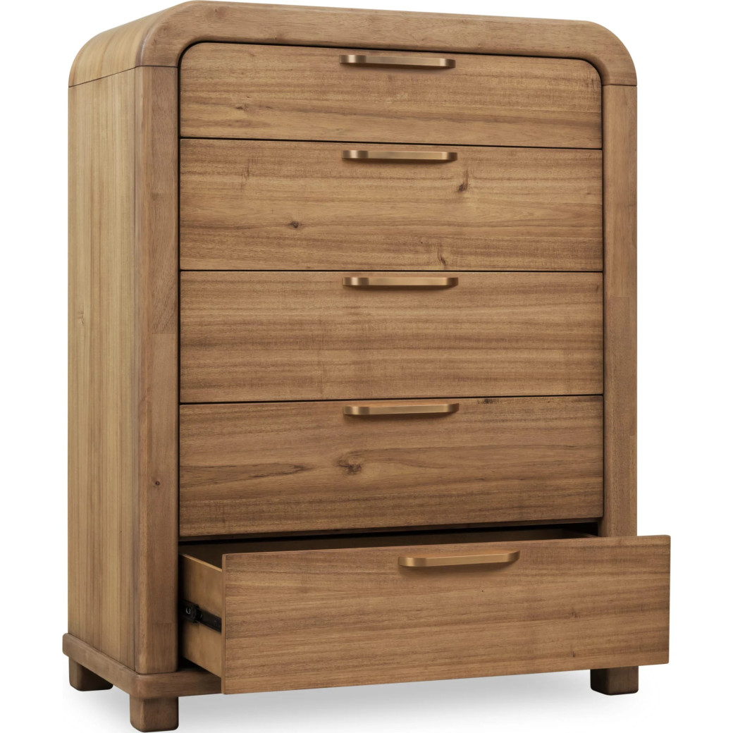 5-Piece  Cal King  Bedroom Set – Contemporary Style in Lioness Finish by Modus Furniture