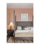 5PC Queen Size Poster Bed Set – Contemporary Style in Deep Rich Black | Koko Collection by Modus Furniture
