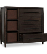 5PC Queen Size Poster Bed Set – Contemporary Style in Deep Rich Black | Koko Collection by Modus Furniture