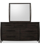 5PC Queen Size Poster Bed Set – Contemporary Style in Deep Rich Black | Koko Collection by Modus Furniture