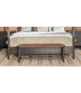 5PC Queen Size Poster Bed Set – Contemporary Style in Deep Rich Black | Koko Collection by Modus Furniture