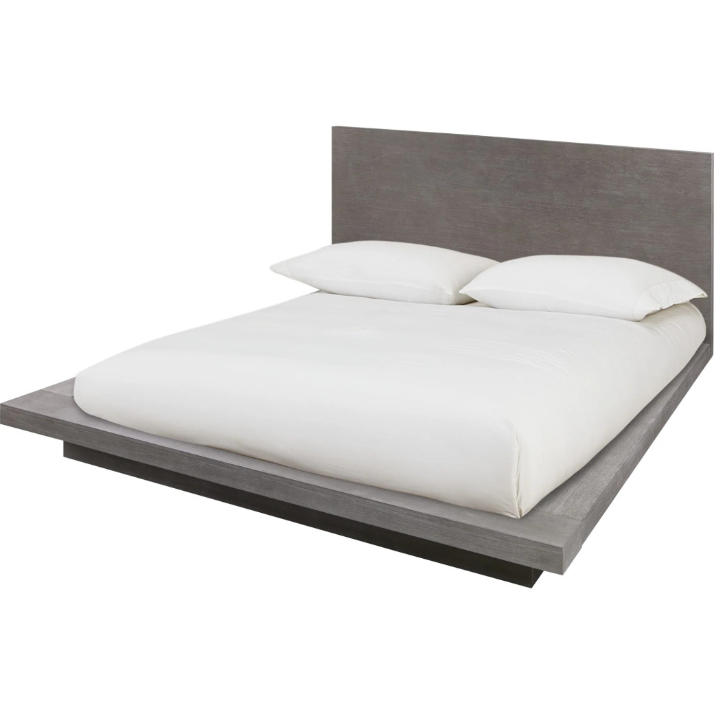 5Pc Full Size Bedroom Set in Light Gray – Rustic Modern Melbourne Collection by Modus Furniture