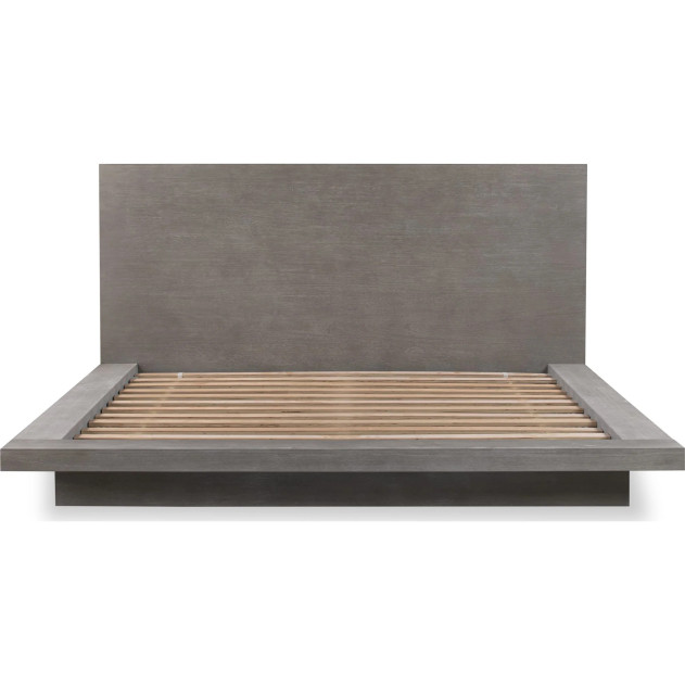 5Pc Full Size Bedroom Set in Light Gray – Rustic Modern Melbourne Collection by Modus Furniture