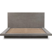 5Pc Full Size Bedroom Set in Light Gray – Rustic Modern Melbourne Collection by Modus Furniture