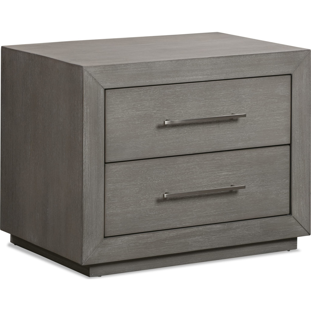 5Pc Full Size Bedroom Set in Light Gray – Rustic Modern Melbourne Collection by Modus Furniture