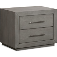 5Pc Full Size Bedroom Set in Light Gray – Rustic Modern Melbourne Collection by Modus Furniture