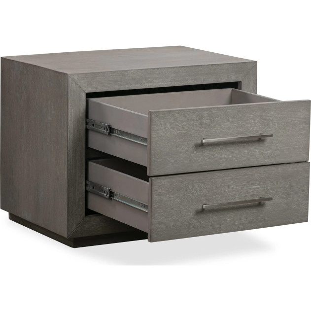 5Pc Full Size Bedroom Set in Light Gray – Rustic Modern Melbourne Collection by Modus Furniture