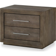 5PC Full Size Bedroom Set Rustic Modern Style in Dark Pine .Melbourne Collection By Modus Furniture