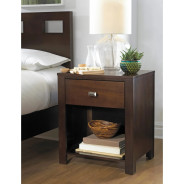 5Pc Full Size Bedroom Set in Chocolate Brown – Contemporary Riva Collection by Modus Furniture
