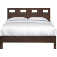5Pc Full Size Bedroom Set in Chocolate Brown – Contemporary Riva Collection by Modus Furniture