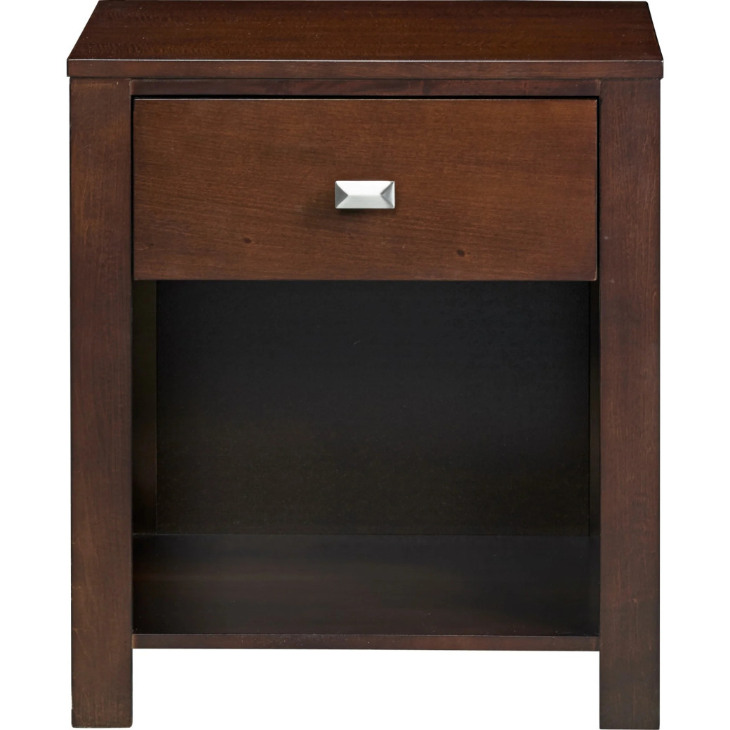 5Pc Full Size Bedroom Set in Chocolate Brown – Contemporary Riva Collection by Modus Furniture
