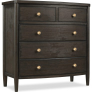 5Pc Full Size Poster Bed Set in Yin & Turtle Dove Linen – Rockport Collection by Modus Furniture