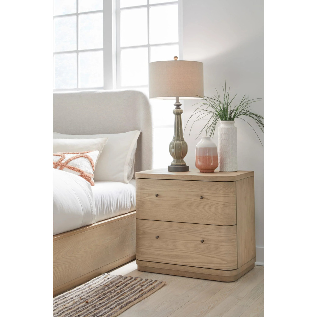 5-Piece Full Upholstered Platform Bed Set – Penny Collection Contemporary Style by Modus Furniture