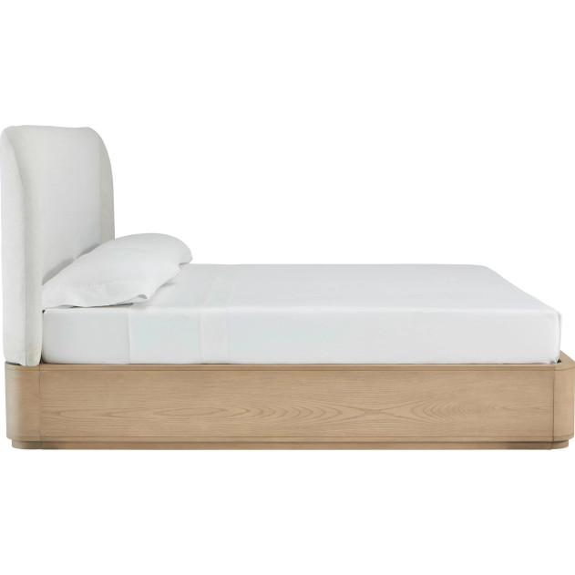 5-Piece Full Upholstered Platform Bed Set – Penny Collection Contemporary Style by Modus Furniture