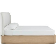 5-Piece Full Upholstered Platform Bed Set – Penny Collection Contemporary Style by Modus Furniture