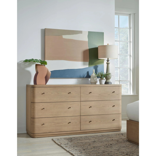 5-Piece Full Upholstered Platform Bed Set – Penny Collection Contemporary Style by Modus Furniture