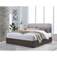 5-Piece Full Fluted Bedroom Set – Penny Collection Contemporary Style by Modus Furniture