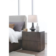 5-Piece Full Fluted Bedroom Set – Penny Collection Contemporary Style by Modus Furniture