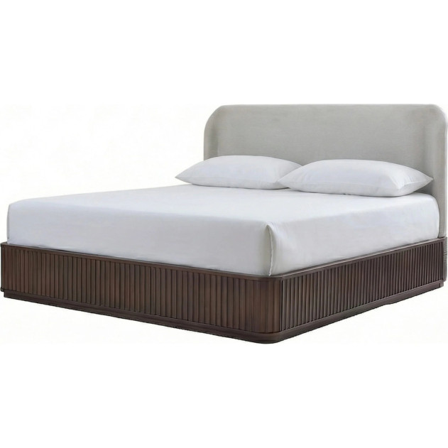 5-Piece Full Fluted Bedroom Set – Penny Collection Contemporary Style by Modus Furniture