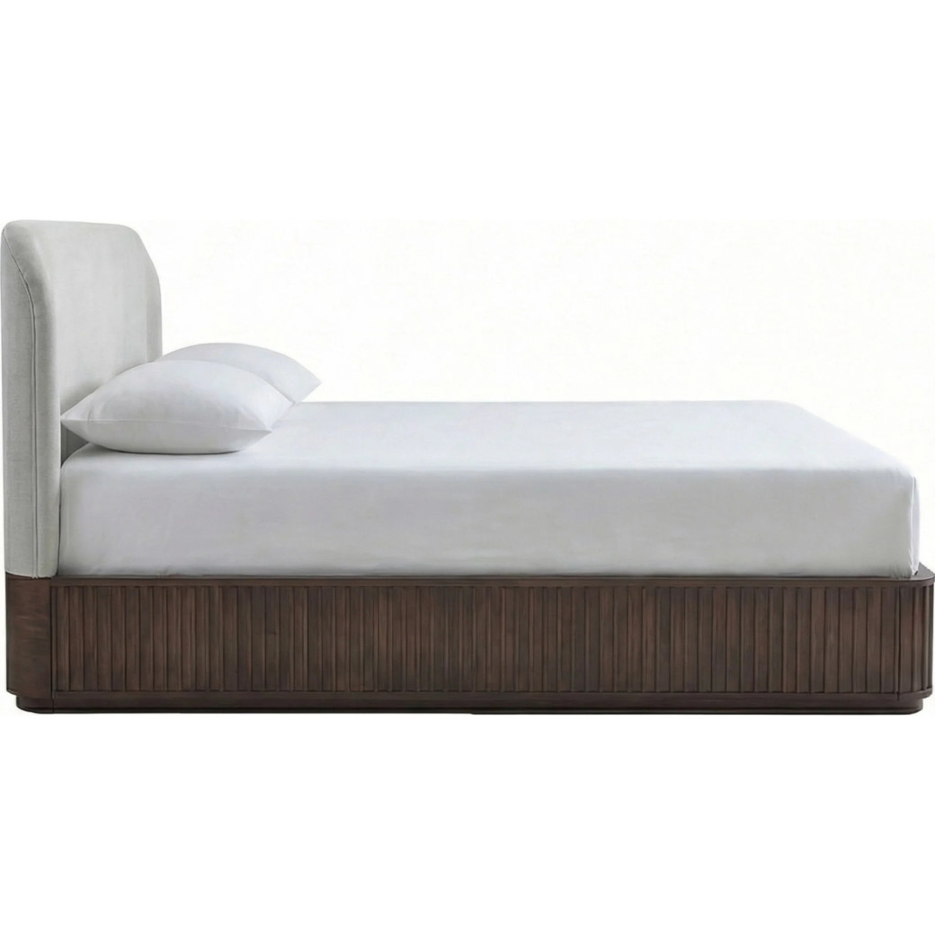 5-Piece Full Fluted Bedroom Set – Penny Collection Contemporary Style by Modus Furniture